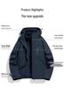 6XL Unisex 3-in-1 Ski Jacket Set: Thickened, Detachable for Autumn/Winter