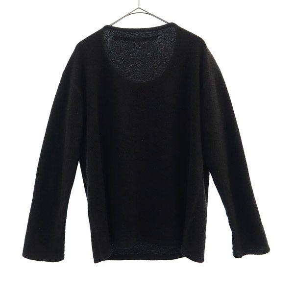 my beautiful land let made in Japan Long sleeve sweater 1 black knit Men's Used