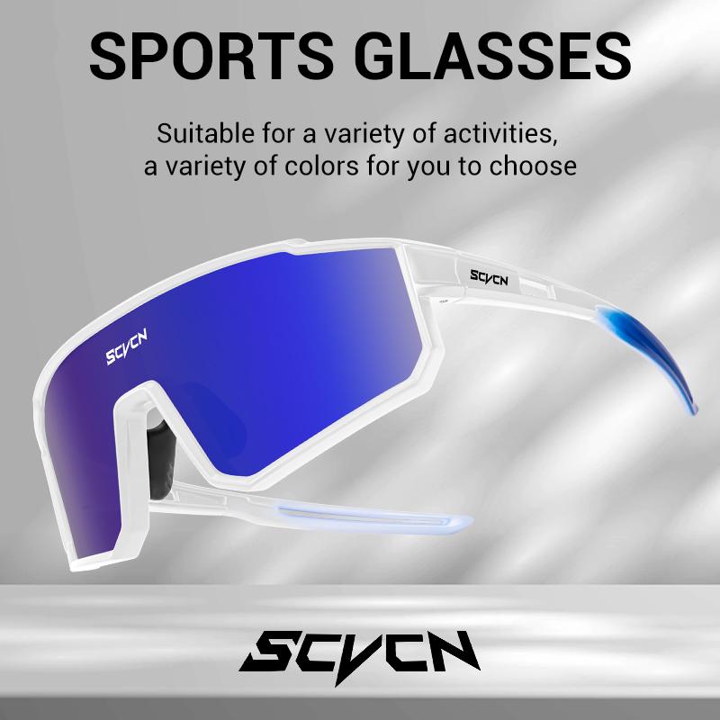 SCVCN Classy Sunglasse Hiking Eyewear UV400 Cycling Glasses for Men Sports Bike Camping Golf Protection Glasses Women Fashion
