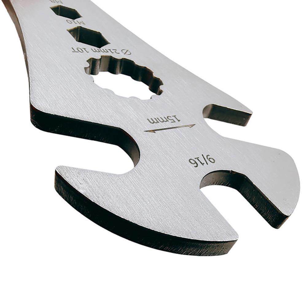 6/8/10mm Hexagon Holes Bicycle Pedal Spanner 320mm Long Handle MTB Pedal Wrench  Pedal Installation