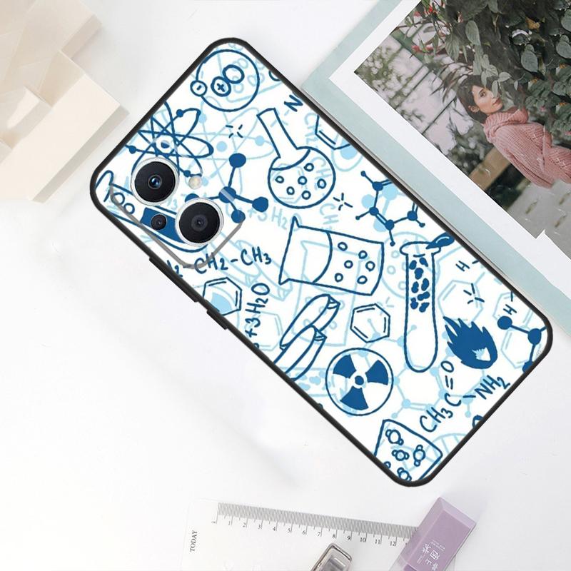 Vintage Chemistry Laboratory Case For OPPO Reno 10 Pro 11 F 8T 4Z 5Z 4 5 6 7 8 Lite OPPO Find X5 X6 Pro X2 X3 Lite Cover