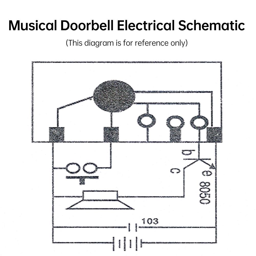 10pcs HS-088 Dingdong Tone Doorbell Music Voice Module Board IC Sound Chip For DIY/Toy