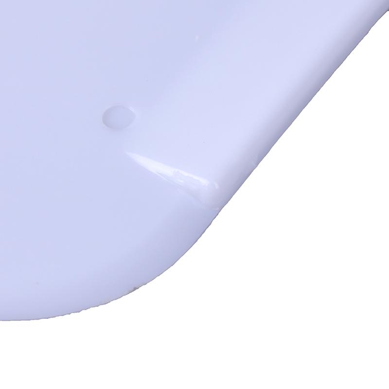 White Pastry Dough Cutter Cake Tools Scraper Flexible Safe Plastic Kitchen Tool