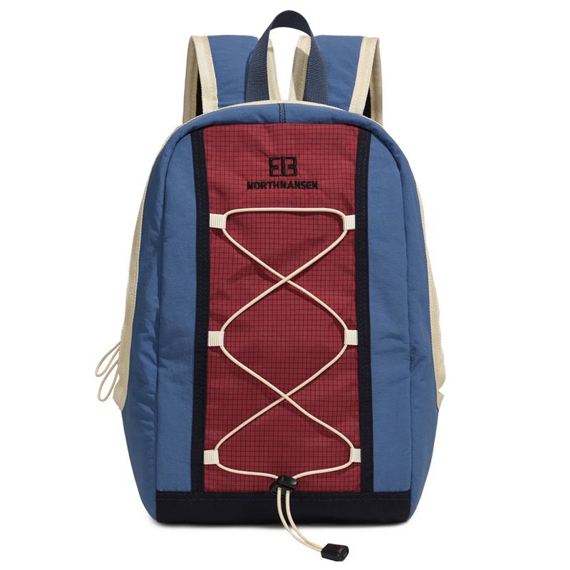 Large Capacity Student Schoolbag Outdoor Unisex Color Contrast Backpack