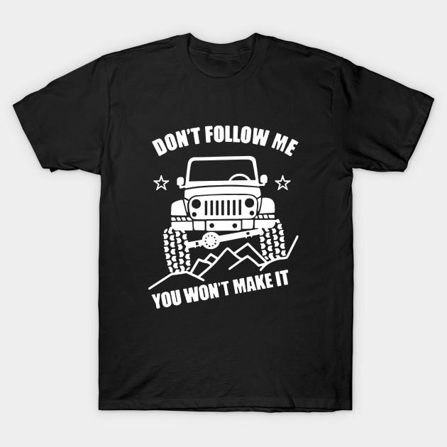 Men Black Print T-shirt Don T Follow Me ,You Won T Make It No-Cut Transfer Paper Print Cotton Tshirt 3XL чёрный