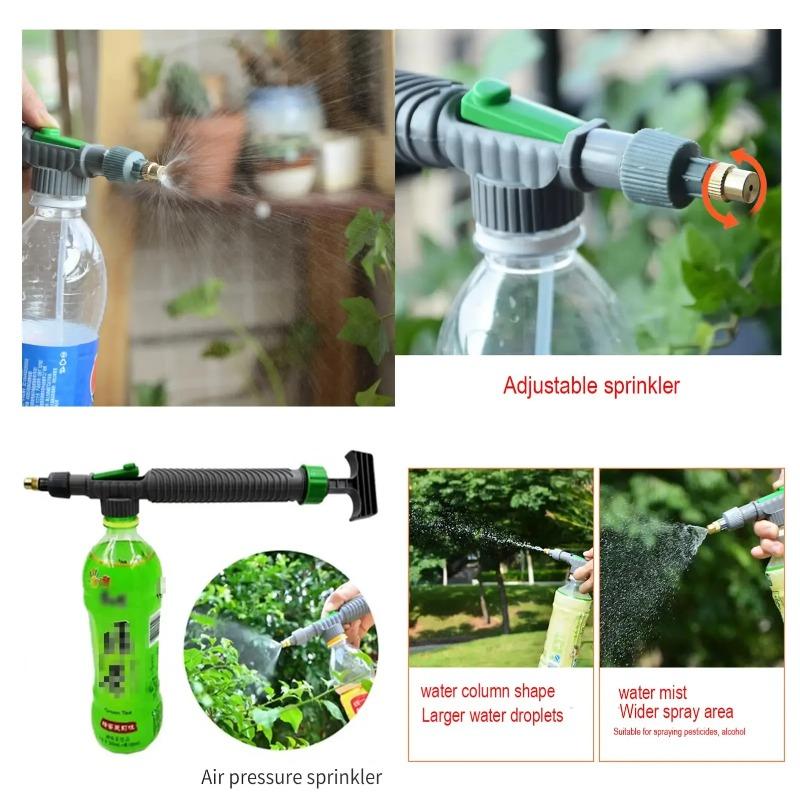 Adjust Trolley Nozzle Sprinkler Agricultural Manual Spray Watering Pulverize Pressure Spray Nozzle Garden Atomizing Sprinkle