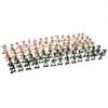 100 Pieces Soldiers Toy Set, Model Figures for Kids, Pretend Play Educational Toys
