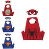 Marvel Anime Costume Cosplay Superhero Cloak And Mask Set For Kids Halloween Party