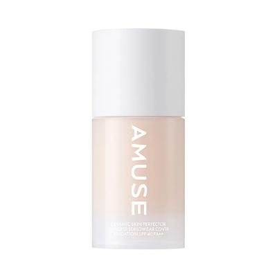 Amuse Ceramic Skin Perfector Foundation, 1 Pack, 30ml, No. 02 Healthy