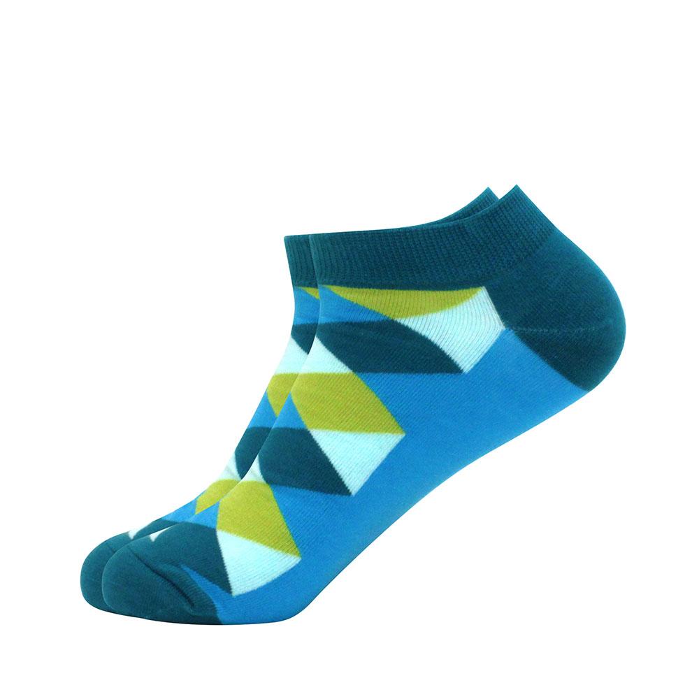 Men's Socks Invisible Short Summer Socks Quality Business Casual spring Color Combed cotton diamond astronaut Boat Socks