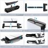 With PS5 Pro and New PS5 PS5 Horizontal Stand with Fan Speed PS5 Slim Controller Charging Improved Heat Earthquake Scratch Compatible with Both PS5