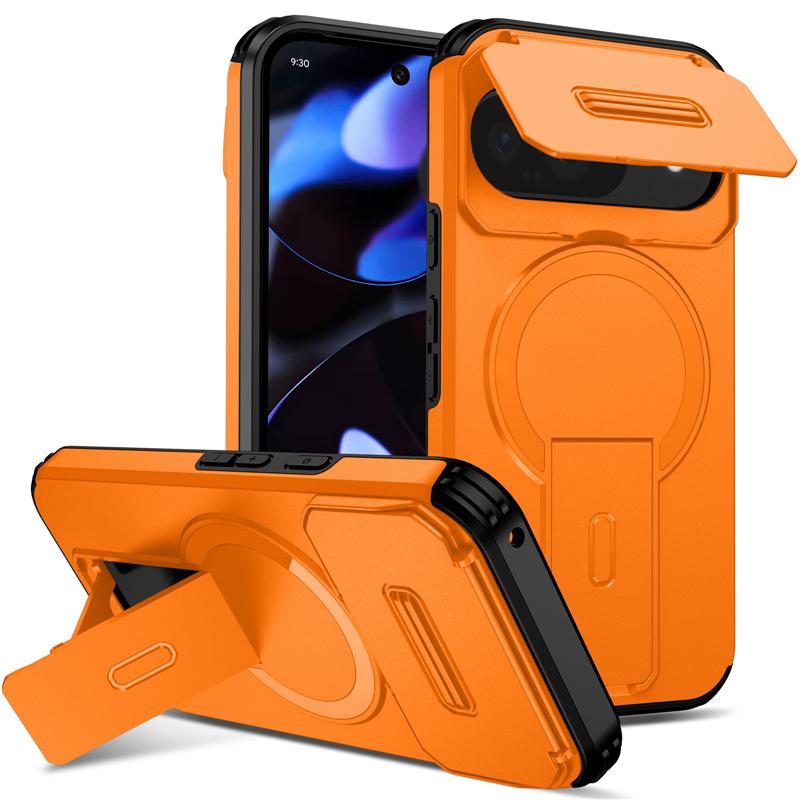 Armor Funda For Google Pixel 10 10A 9 9A 8 8A Pro XL Case Slide Camera Lens Protector Coque Wireless Charging Cover