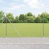 Field Fence vidaXL 1.6x25 M Galvanized Steel 3351522