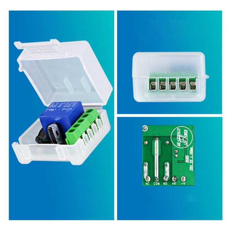 DIY Wireless 433MHz 315mhz Universal Remote Control Switches 12V High Current Remote RF Receiver Module For LED Lights