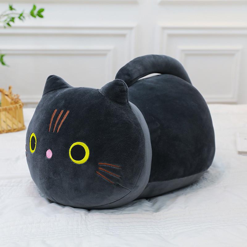 Adorable Cat Plush Toy Cartoon Bedtime Companion Kid Girls Birthday Holiday Gift