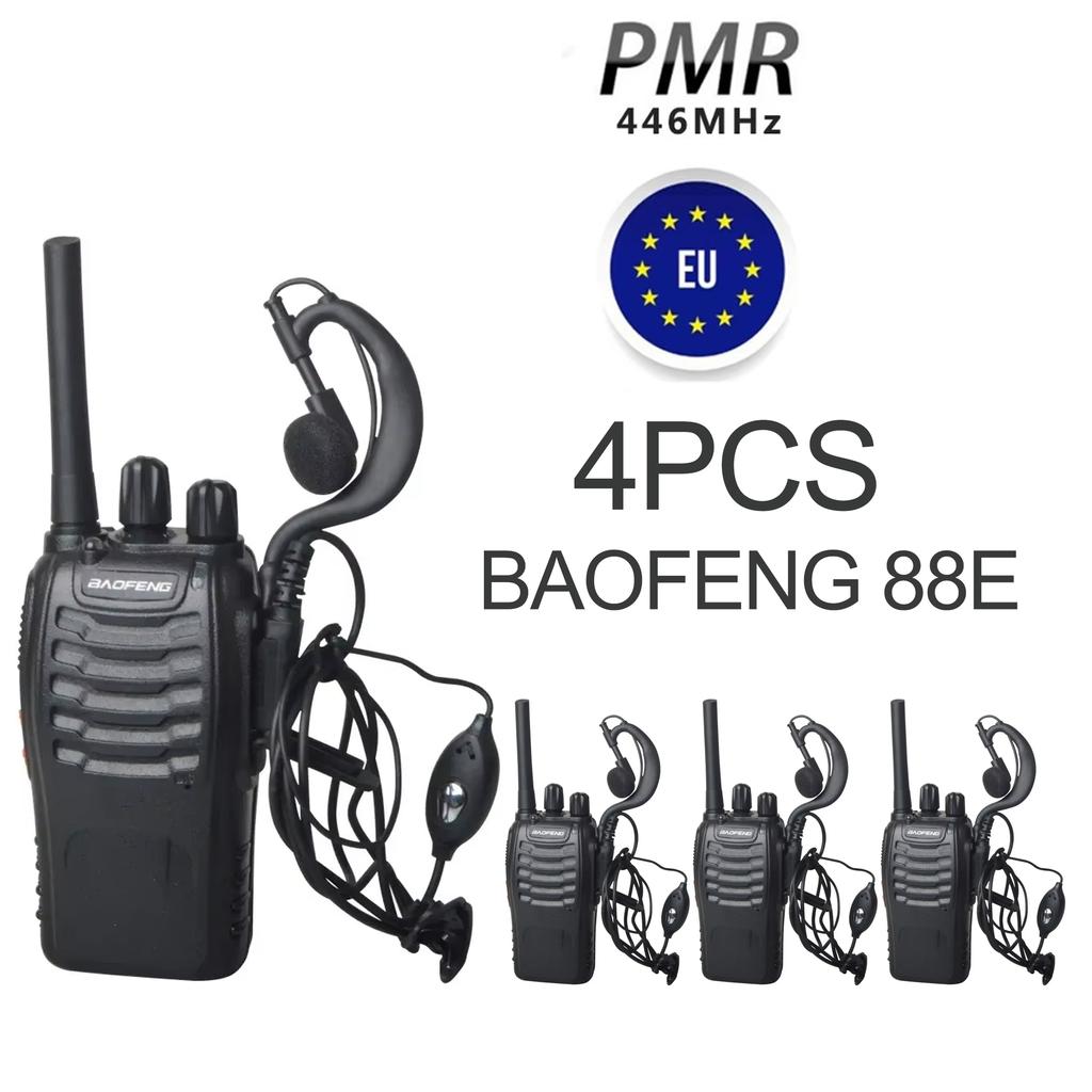 Manufactor Original Baofeng 2 4 6 Pack BF - 88E 5W  Walkie-Talkie  long-distance communication ultra-long standby  road trip