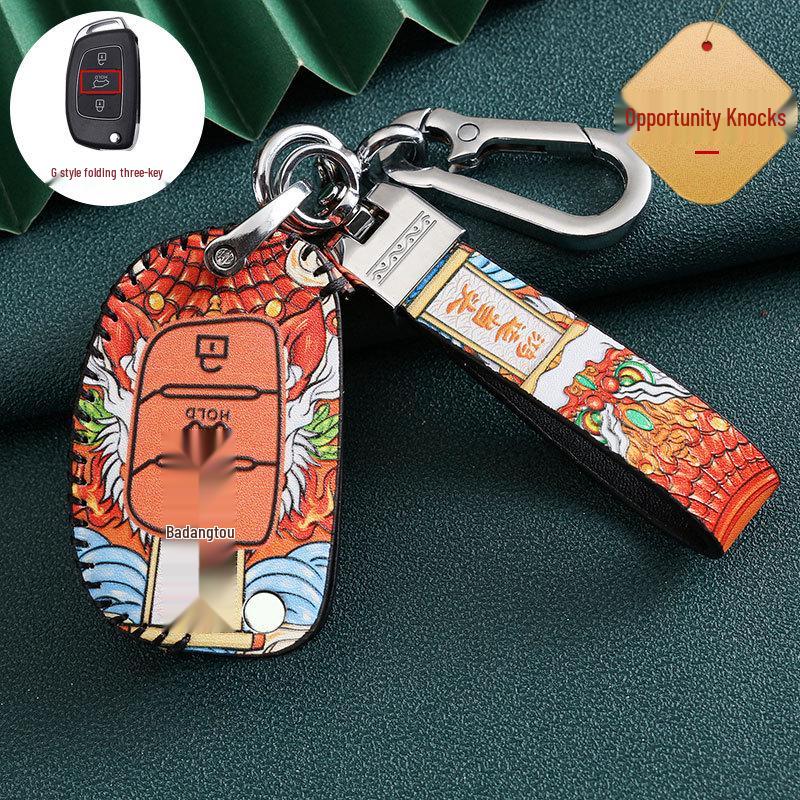 Hyundai Car Key Cover for 20 Models: Ix35, Festa, Ix25, Verna, Santa Fe, Encino, Guochao