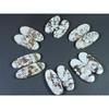 253Cts. Natural Wild horse Jasper Oval Cabochon Loose Gemstone 6Pair Lot C-1467