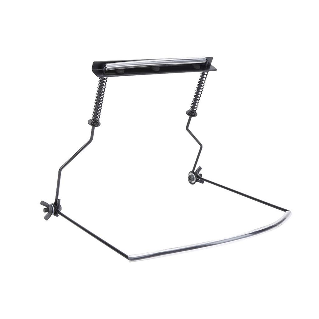 Nastavitelný kovový držák na krk pro harmoniku s 10 otvory, stojan, příslušenství