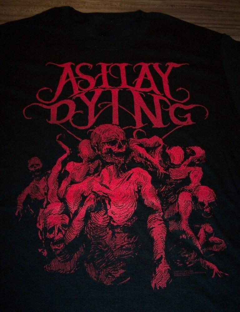 

AS I LAY DYING Skulls BAND Unisex Black All Sizes S to 4XL Tshirt Unisex T-Shirt M