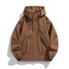 Spring American Contrasting Hooded Jacket for Men and Women Couples Trendy Versatile Jacket Windproof Waterproof Jacket for Men
