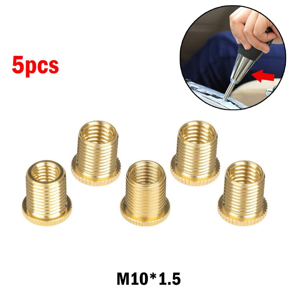 5Pcs GoldGear Shift Knob Thread Adapter Nut Insert Kit M10x1.25 Accessories AU