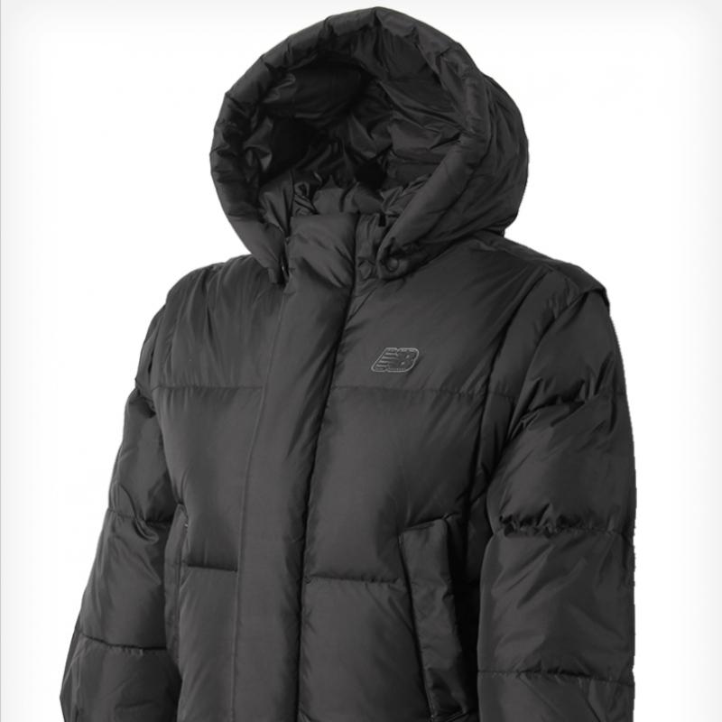 New Balance Half Club  Girl Short Puffer Down Nk9pc4701g Kids Padding