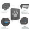 Magnetic Flap Pet Lockable Screen Door Plastic Self-Closing Pet Door  Outdoor Use