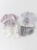 Baby Jungen Cartoon Elefant T-Shirt & Shorts Baumwoll Set, Leicht & Lässig