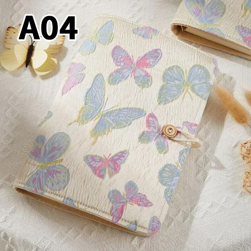 Butterfly Flower Pattern A5 Binder Photo Album Kpop Idol Photo Card Collection Books Loose-Leaf Album Photocard Holder Gift