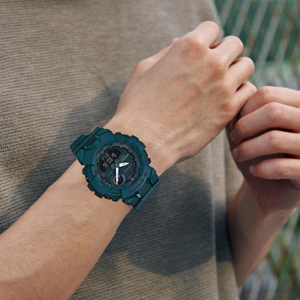 Casio Erkek G-SQUAD Serisi Yeşil Saat GBA-800-3A GBA-800-3A