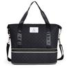 Korean Style Expandable Travel Bag - Large Capacity, Wet/Dry Separation, Sports & Student Carry-on