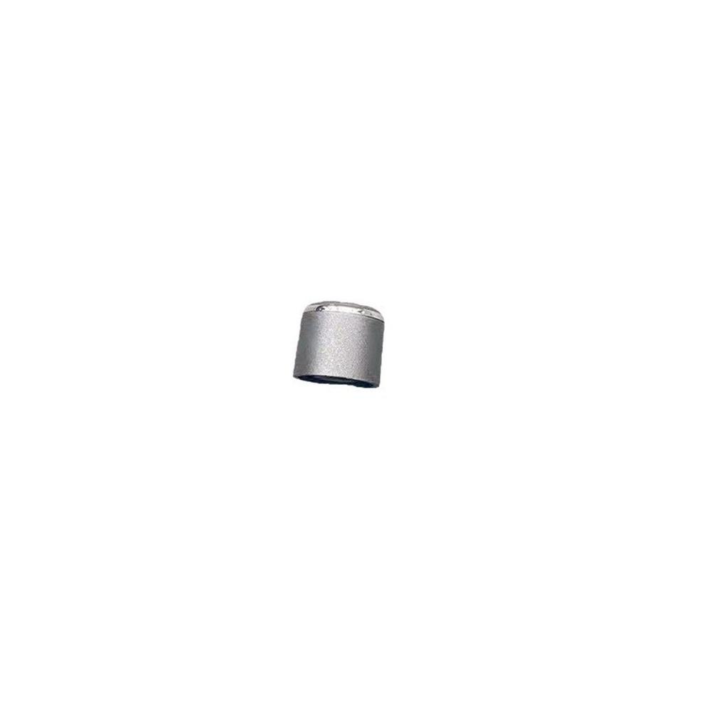 Car Interior Upgrade Silver Audio Knob Cover Car Stereo Control ABS Quick Install Easy Installation Replacement Installation