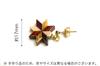 Parquet Earrings C by Hakone Maruyama Bussan