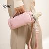 Adjustable Strap Cup Holder Crossbody Water Carrier, Wear-resistant Protective Sleeve with Phone Pocket, Drawstring Cushioned Protector Closure