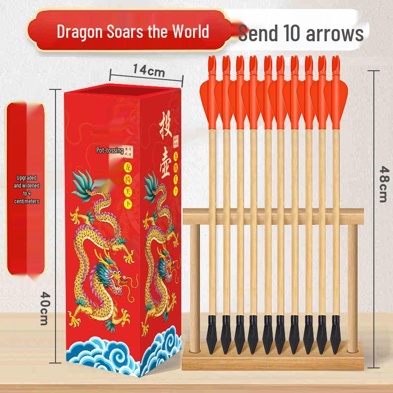 Pitch-Pot Feather Arrows for Kids & Adults - Perfect for Kindergartens, Weddings, and Company Events