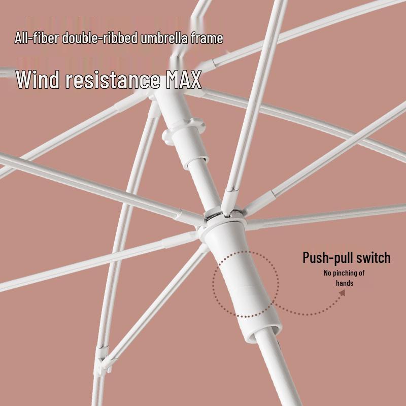 Children's UV Protection Umbrella: Long Handle, Rain or Shine, Reinforced & Enlarged for Elementary Students, Boys & Girls