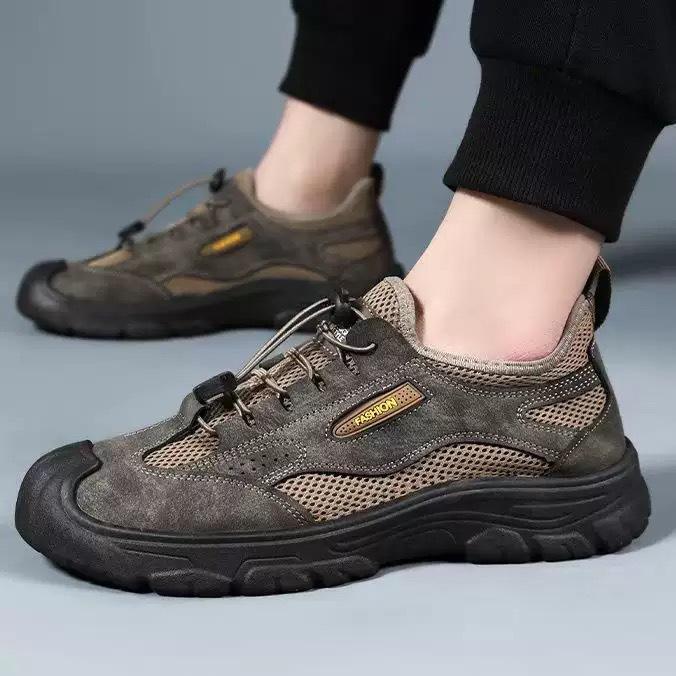 New shoes men's fashion outdoor breathable casual shoes men's mesh hollow men's shoes sports