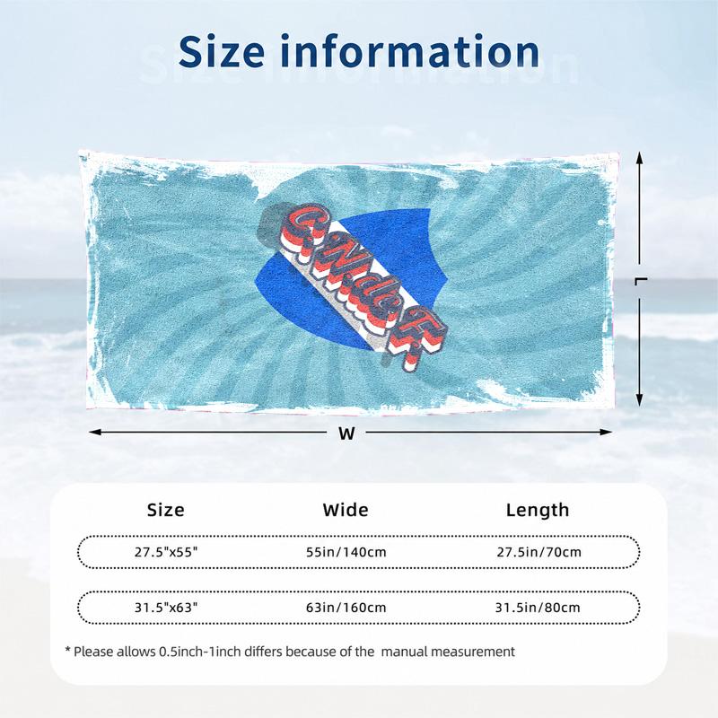 Club Nacional Football Microfiber Beach Towel Quick Dry Sand Free Lightweight Beach Towels for Travel Swimming Camping