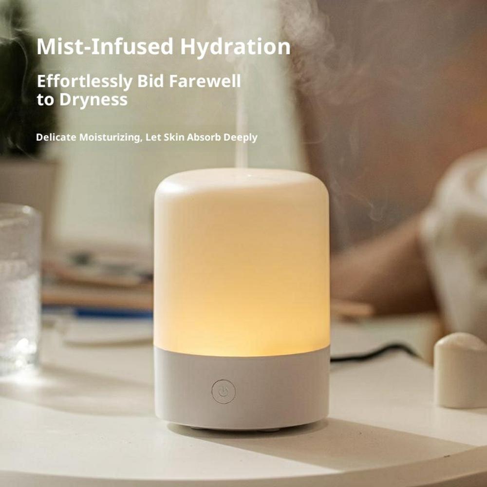 7 Color Aroma Diffuser USB Ultrasonic Humidifier Desktop Essential Oil Scent Machine for Bedroom