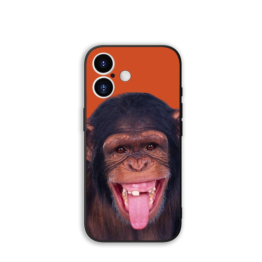 Phone Cover Monkey Gorilla Ape Baby Casing for Samsung Galaxy S25 S24 S22 S23 FE Ultra Plus A56 A05 A06 A15 A16 A55 S7 Edge Case