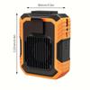Outdoor Portable Fan Site Mini Handheld Fan Desktop Neck Fan Hanging Fan With Waist Fan