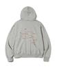 Escapefrom Initial Map Print Two-Way Zip-Up Hoodie [3 Colors]