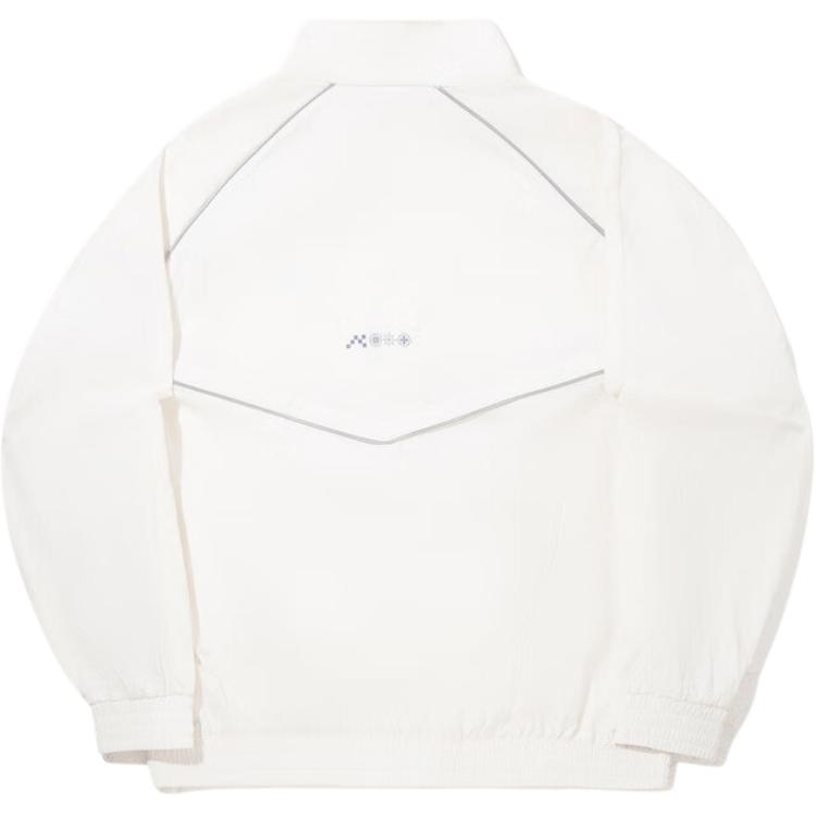 Li Ning Jackets Men's Ivory Stand Collar Moderate Other AFDVG17-2