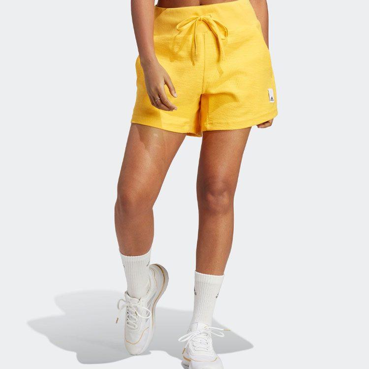 Adidas Casual Shorts Women's Coated Gold HZ1603
