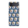 Phone Case For Samsung Galaxy Z Flip 3 4 5 Hard Folding Clear PC Bumper For Samsung Z Flip 6 Back Cover French Bulldog Dog Pet