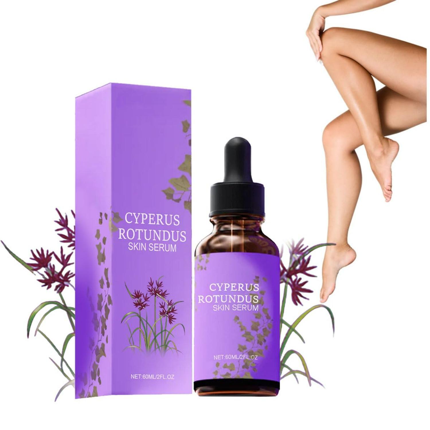 

Cyperus Rotundus Skin Serum, Cyprus Rotundus Oil for Hair Removal,Natural Soothing and Gentle, 60 Ml (1pc) Y1