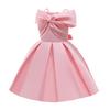 Pink Summer Princess Suspender Dress for Girls - Western Style