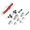 HFS(R) 7-Piece Pipe Bender Kit, Tube Bender, Copper Pipe Bending Tool, 1/4", 5/16", 3/8", 1/2", 5/8", 3/4", 7/8