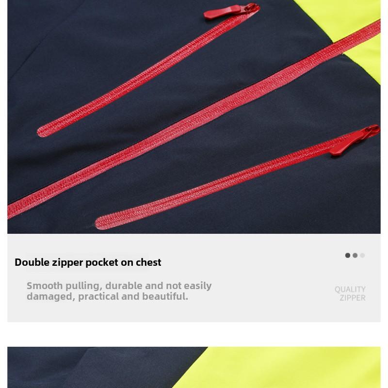 Men's Softshell Jacket with Hood Waterproof Windbreaker Lightweight Rain Shell Jacket for Outdoor Hiking Travel